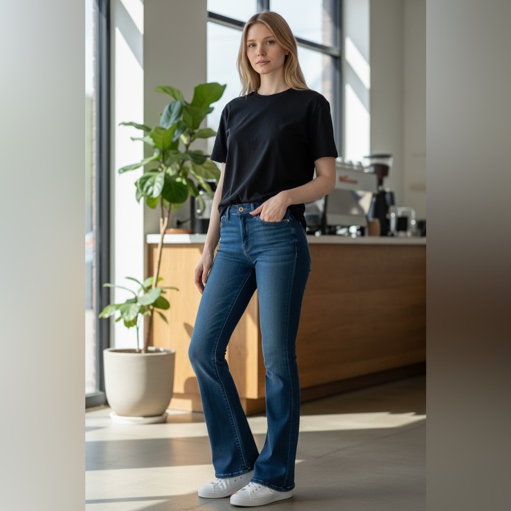 MOTHER Denim The Runaway Flare Jeans – Dolphin Dreams Wash